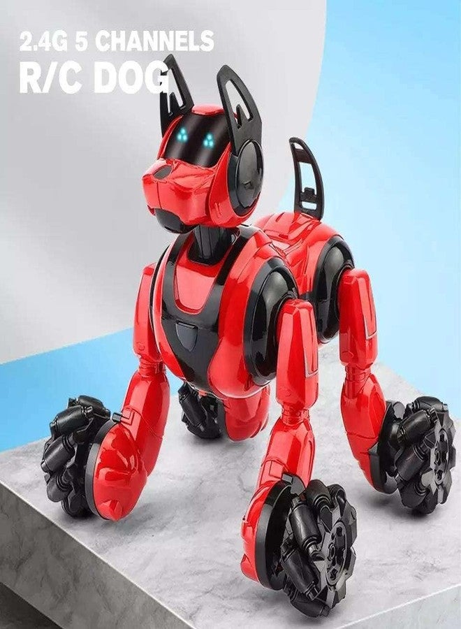 RahiGlow Dog Remote Control Smart Robot Toy with Light and Sound and Gesture Sensing Function (Multi) - Image 5